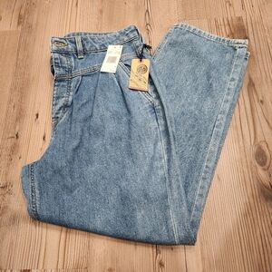 BUFFALO David Bitton NWT High Rise Balloon/Jasmine Rigid Denim Jeans